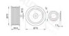 VW 07D145276B Deflection/Guide Pulley, v-ribbed belt